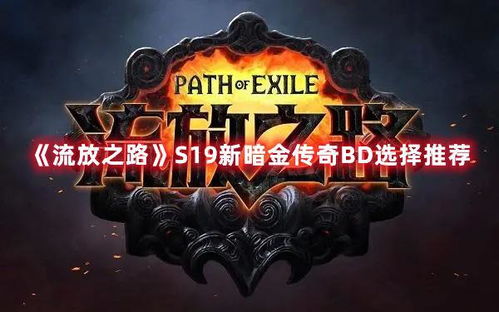传奇 流放之路]]--单职业-暗黑风-,黑暗中的光明之旅